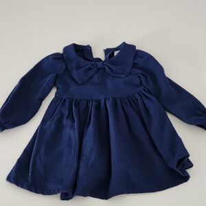 Wonder Nation Navy Blue Formal Kids Dress